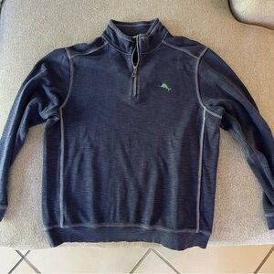 Tommy Bahama Tobago Bay half zip sweatshirt size Large